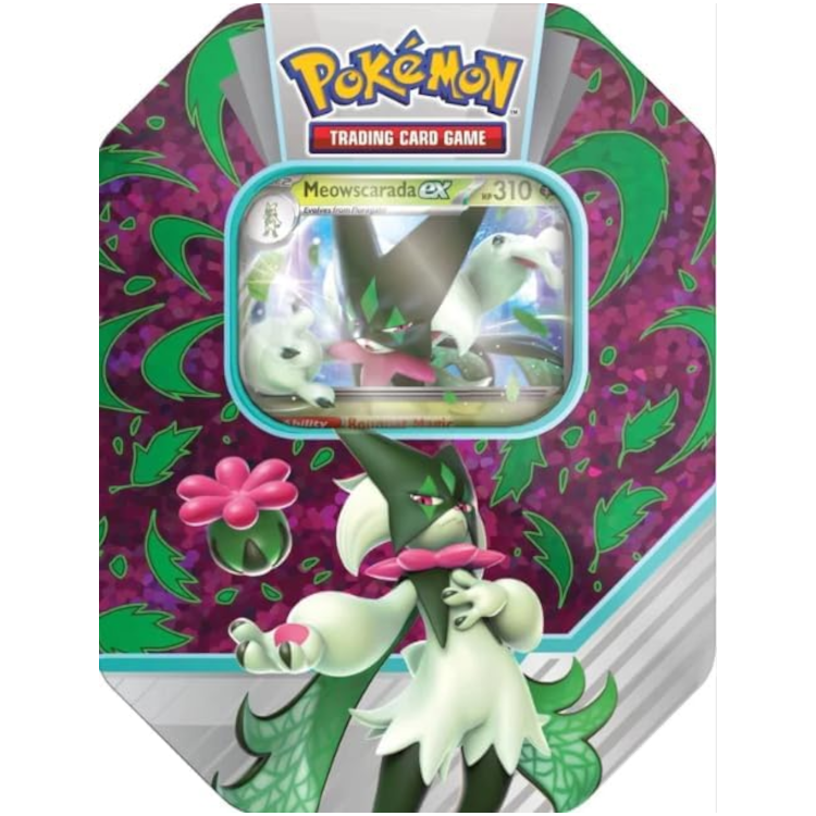 Paldea Partners Meowscarada ex Tin Englisch