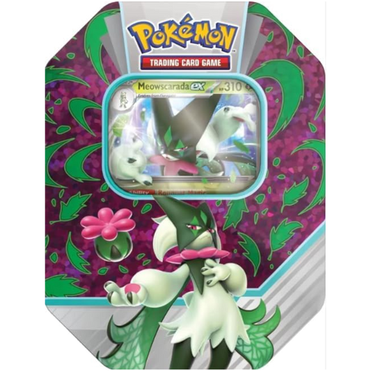 Paldea Partners Meowscarada ex Tin Englisch