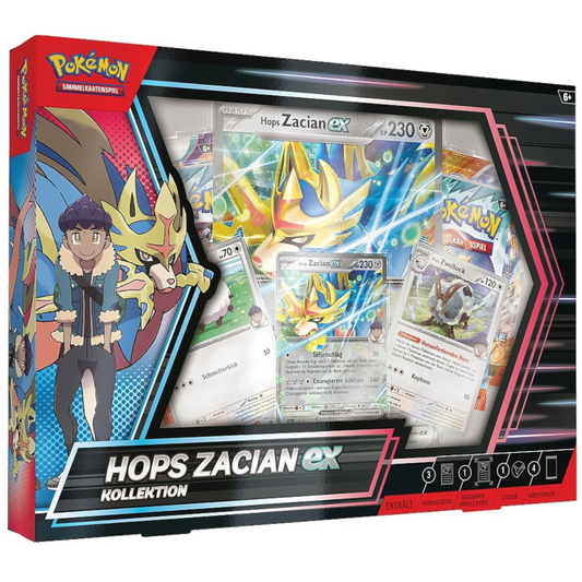 Hop's Zacian ex Box Deutsch